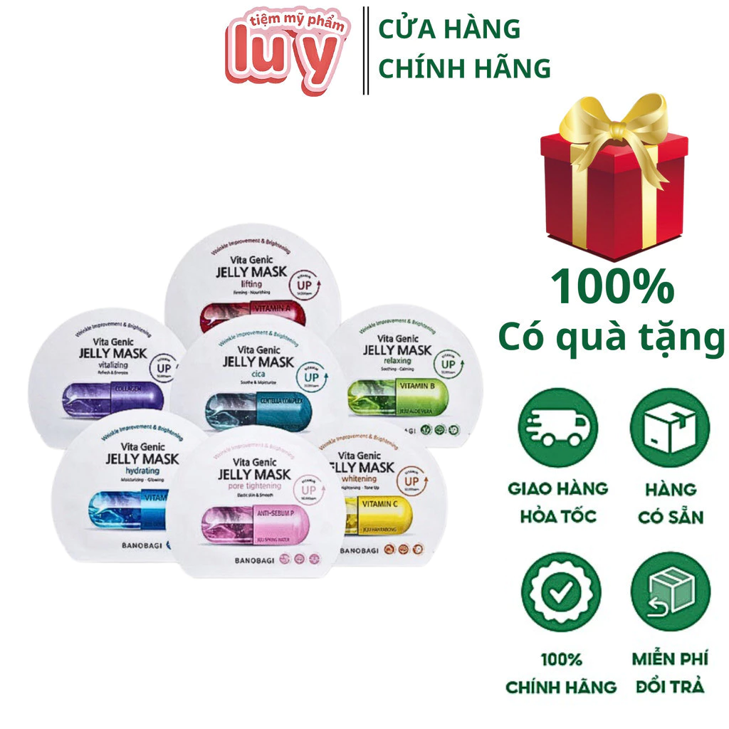 Mặt Nạ BANOBAGI mẫu cũ - Bổ sung vitamin LUY STORE