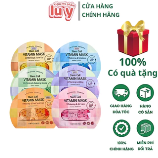 Mặt Nạ BANOBAGI Vitamin Stem Cell Mask Mẫu Mới Hộp 10 mask - LUY STORE