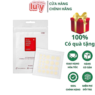 Miếng dán mụn Cosrx Acne Pimple Master Patch 24 miếng màu đỏ