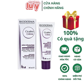 Kem dưỡng phục hồi da Bio Cicabio Cream 40ml - 100ml tím