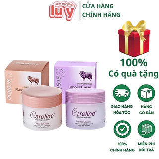 Kem Dưỡng Ẩm Cừu Careline Lanolin Cream 100ml Úc bổ sung Vitamin E cung cấp độ ẩm dưỡng trắng da Olin House