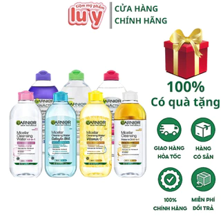 Nước Tẩy Trang Garnier Micellar Cleansing Water, Làm Sạch Và Tẩy Trang Cho Mọi Loại Da 125ml / 400ml