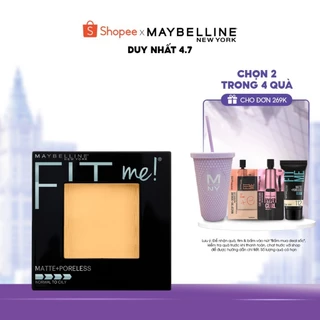 Phấn Phủ Mịn Lì Kiềm Dầu Fit Me Matte Poreless Powder Maybelline New York 8.5g