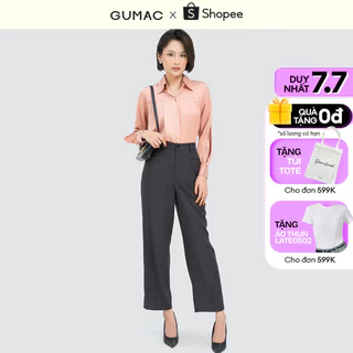 Quần ống đứng túi kiểu GUMAC QD04015