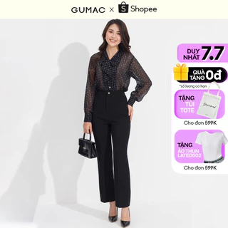 Quần tây ống suông GUMAC QD05064