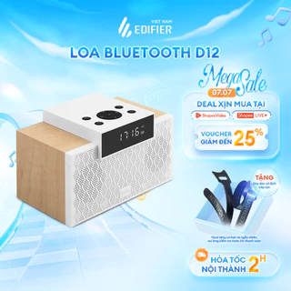 Loa Bluetooth EDIFIER MP260 | Kèm đồng hồ báo thức | Màn hình đèn LED | Công suất lớn | Bảo Hành 12 Tháng