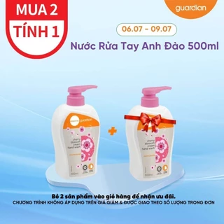 Kem Rửa Tay Guardian Anh Đào Dưỡng Ẩm 500ml