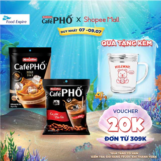 Combo 1 Túi cà phê MacCoffee Phố Sữa Đá & 1 Phố Sữa Đá Gold