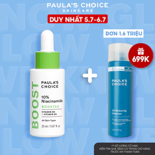 Tinh chất thu nhỏ lỗ chân lông Paula's Choice 10% Niacinamide Booster 20ml mã 7980