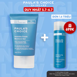 Kem dưỡng ẩm kiểm soát dầu Paula’s Choice Invisible Finish Moisture 60ml 3400