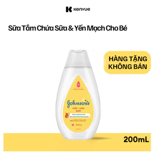 [GIFT] Sữa tắm Johnson's chứa sữa và yến mạch 200ml