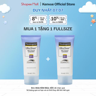 MUA 1 TẶNG 1 - Kem chống nắng Neutrogena U.S Dry Touch SPF 50 88ml - 101016744