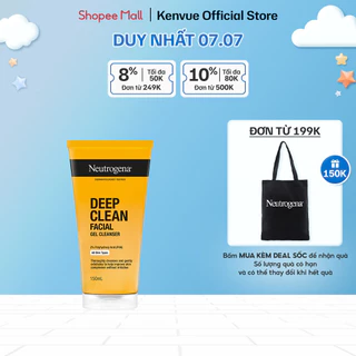 Sữa rửa mặt Neutrogena làm sạch sâu 150ml - 101005926