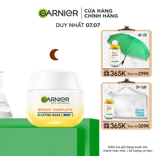 Mặt nạ ngủ dưỡng đêm tinh chất sữa chua sáng da Garnier 50ml