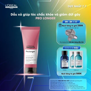 Dầu xả dưỡng tóc dài mềm mượt, giảm gãy rụng, chẻ ngọn Pro Longer 200ml - Dành cho tóc dài, dễ đứt gãy, chẻ ngọn