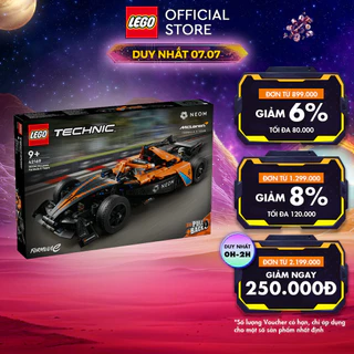 LEGO TECHNIC 42169 Đồ chơi lắp ráp Xe đua thể thao NEOM McLaren E (452 chi tiết)