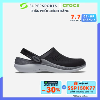 [Mã SSP150K77 giảm 150K đơn 1TR] Giày clog unisex Crocs Literide 360 - 206708-0DD