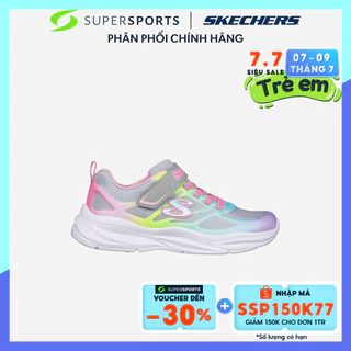 [Mã SSP150K77 giảm 150K đơn 1TR] Giày sneaker bé gái Skechers Power Jams - 303503L-GYMT