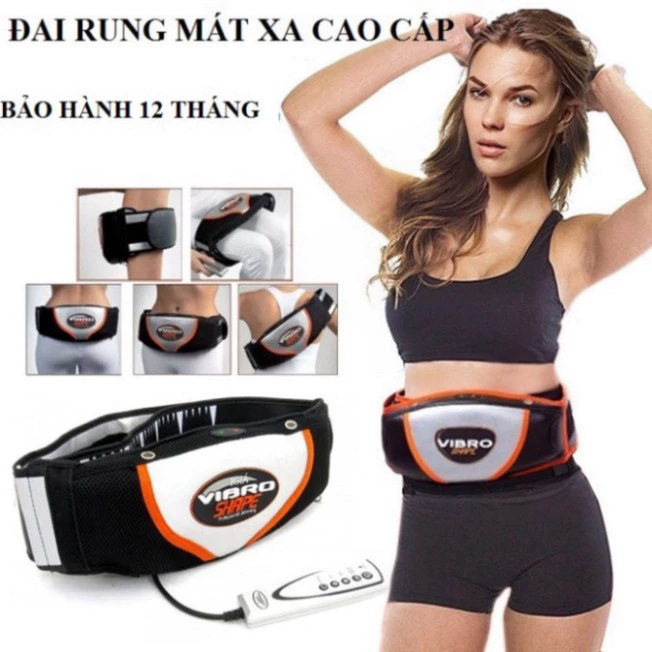 Đai Massage giảm mỡ bụng , Máy Massage rung nóng giảm mỡ toàn thân COCO ND STORE
