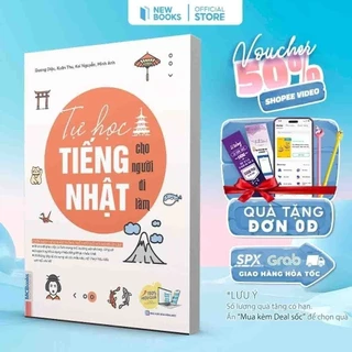 Sách - Tự Học Tiếng Nhật Cho Người Đi Làm - Bảng Chữ Cái Hiragana - 10 Chủ Đề Giao Tiếp Hàng Ngày Phổ Biến Nhất