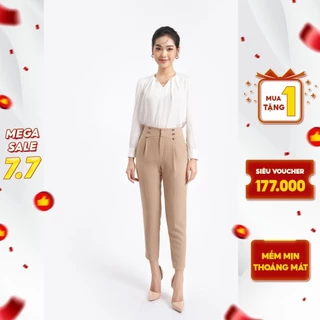 Q3629 - Quần Be Xước Hàn Liin Clothing