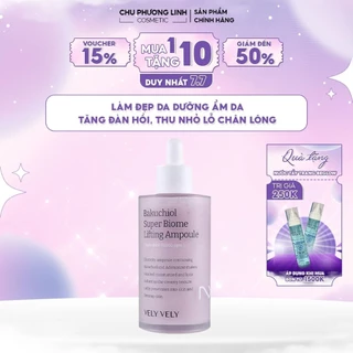 SERUM TINH CHẤT BAKUCHIOL 10,000PPM SUPER BIOME LIFTING AMPOULE VE.LY VE.LY MP0374