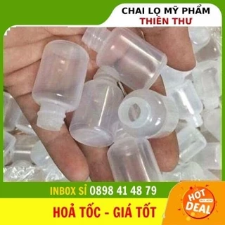 [100sp] Ống Hút Mụn, Hút Máu Bầm 5ml,10ml (Không Nút), Chai Lọ Nhựa ❣️ Phụ Kiện Du Lịch