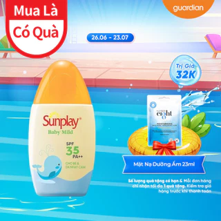 Sữa Chống Nắng Cho Bé Và Da Nhạy Cảm Sunplay Baby Mild SPF35/PA++ 30Gr