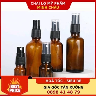 Chai Lọ xịt phun sương thủy tinh [5ml-100ml] chiết nước hoa, tinh dầu ❣️