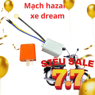 Mạch hazard xe dream nháy 4 xi nhan cùng lúc bảo hành 1 năm