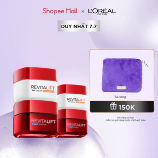 Bộ kem dưỡng chống lão hoá ngày vs đêm Revitalift L'Oreal Paris