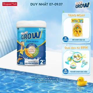 Sữa Bột Nuvi Grow phát triển chiều cao Trên 2 tuổi Lon 900g