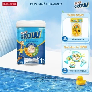 Sữa Bột Nuvi Grow phát triển chiều cao Trên 1 tuổi Lon 900g