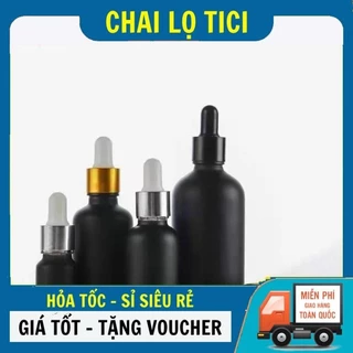 Lọ Chiết Serum ✵ Lọ Đựng Tinh Dầu 5ml,10ml Dày Bóp Giọt (Nhiều Màu) Chiết Serum , Phụ Kiện Du Lịch