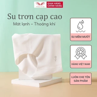 Quần lót nữ su lạnh cạp cao VINGO thiết kế không viền hàng Việt Nam W020 VNGO