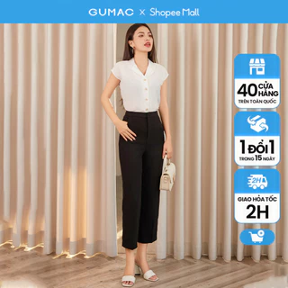 Quần ống suông túi xéo GUMAC QE01044