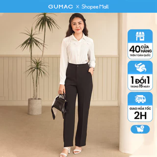 Quần ống đứng túi le mí thời trang GUMAC QD06036