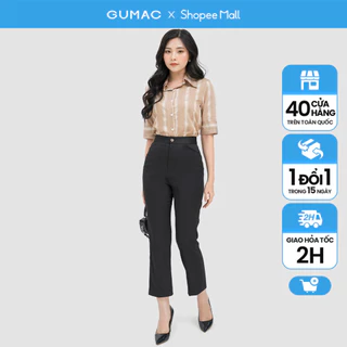 Quần ống đứng túi kiểu GUMAC QD04020