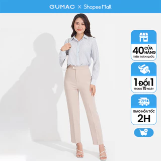 Quần tây cơ bản ống đứng GUMAC QD05026