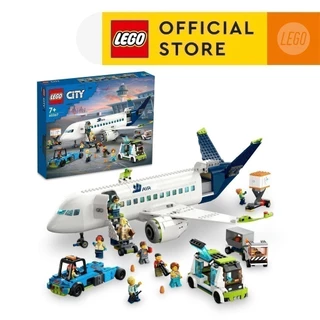  LEGO City 60367 Đồ chơi lắp ráp Máy bay chở hành khách (913 chi tiết)