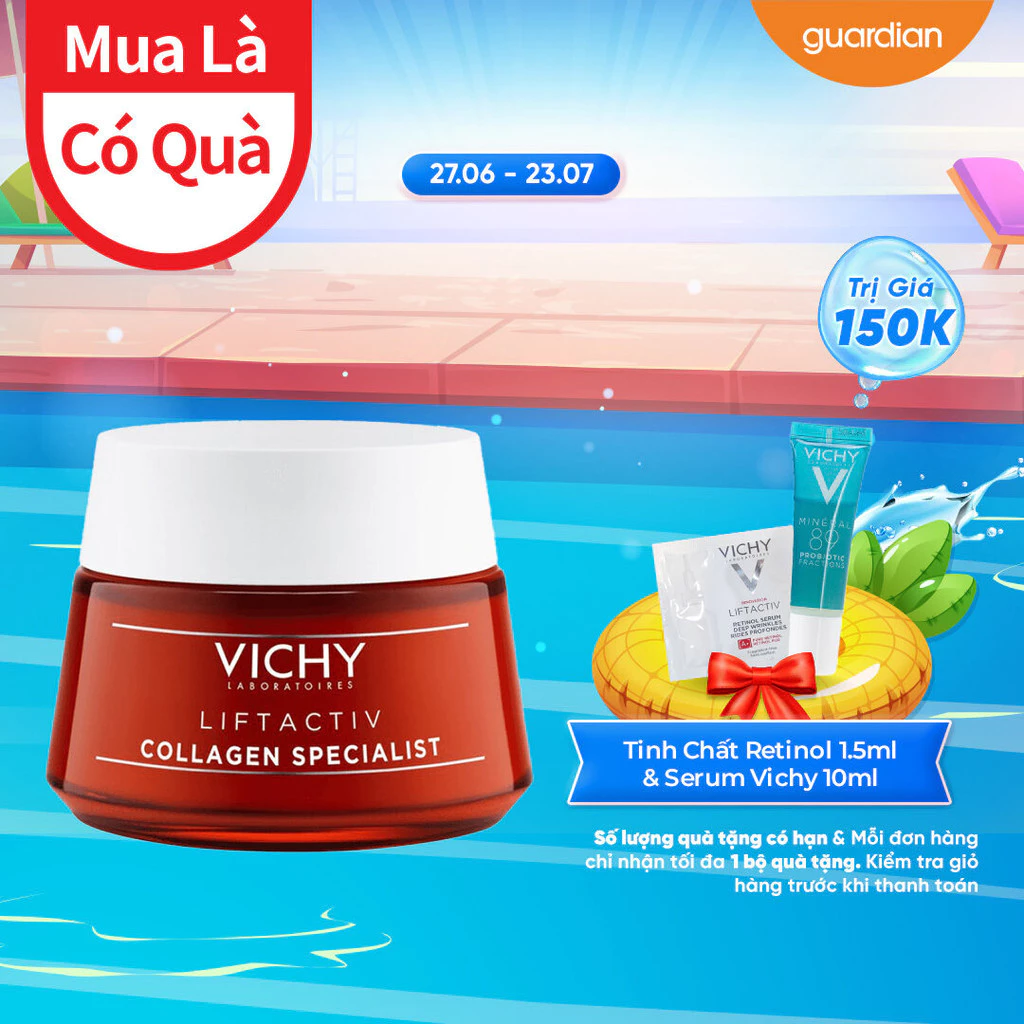 Kem Dưỡng Ẩm Ngừa Lão Hóa Vichy 50Ml