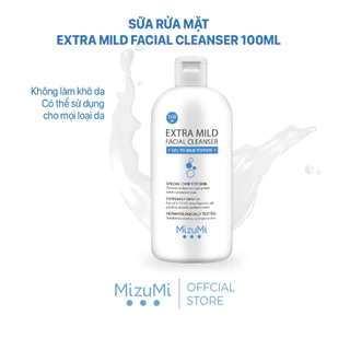 [GIFT] MizuMi Sữa rửa mặt siêu diệu nhẹ Extra Mild Facial Cleanser 100ml