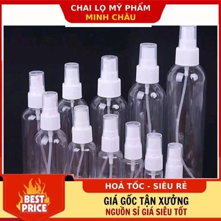 Chai Xịt Phun Sương ❣️ Xịt Phun Sương [20ml-100ml] Chiết Nước Hoa, Tinh Dầu, Phụ Kiện Du Lịch