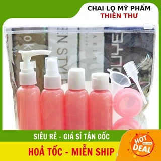 Bộ Chiết Mĩ Phẩm ❣️ Nhựa Pet 30ml,50ml,100ml chiết mỹ phẩm du lịch