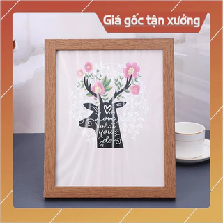 Khung ảnh để bàn 10x15, 13x18, 15x21cm tặng kèm in ảnh theo yêu cầu, in ảnh lấy ngay