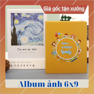 Album Ảnh 6x9 Chứa 200 Ảnh Bìa Giấy Cứng Siêu Xinh - Hỗ Trợ In Ảnh Giá Rẻ