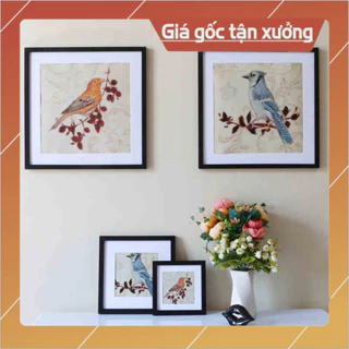 Khung Ảnh Vuông Treo Tường 30x30 cm ( Mặt Mika bóng kính) - Bảo Hành Gãy, Vỡ - Hỗ Trợ In Hình