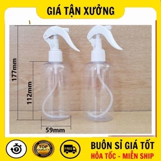 [SỈ SIÊU RẺ] Chai Lọ Xịt Vòi Chuột  Chai Lọ Nhựa Pet Vòi Chuột 100ml 150ml 200ml 250ml