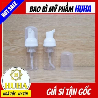 Chai Lọ Tạo Bọt 30ml,50ml,100ml,150ml,200ml Đựng Sữa Rửa Mặt _ Chai Lọ Xịt Giọt Đựng Gel