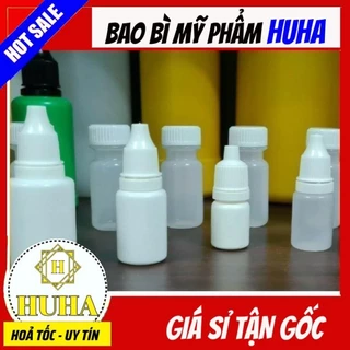 [100sp] Vỏ Lọ Chai Nhựa Nhỏ Mắt 5ml, 10ml, 20ml, 30ml, 50ml Granty Chiết Mực, Dung Dịch